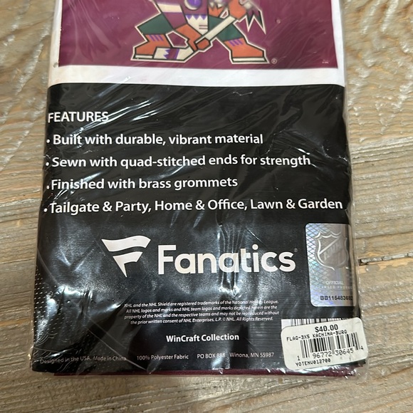 NWT Arizona Coyotes Team Flag *Kachina 3ftx5ft - Picture 5 of 7
